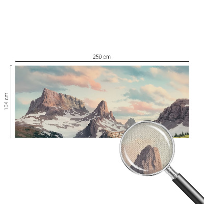 Fotótapéta gyerekszobába Hegyi panoráma