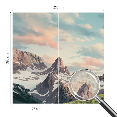 Fotótapéta gyerekszobába Hegyi panoráma
