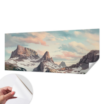 Fotótapéta gyerekszobába Hegyi panoráma