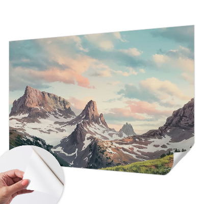 Fotótapéta gyerekszobába Hegyi panoráma