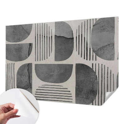 Hálószoba fotótapéta Geometriai alakzatok