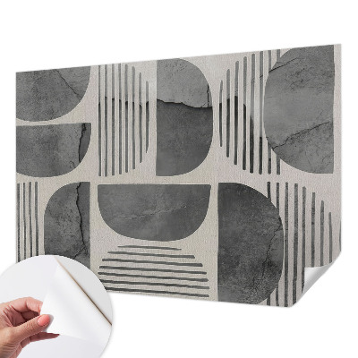 Hálószoba fotótapéta Geometriai alakzatok