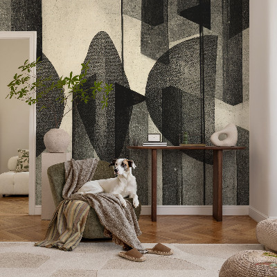 Öntapadós fotótapéta nappaliba Geometriai alakzatok