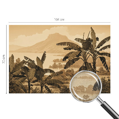 Öntapadós poszter tapéta Trópusi panoráma