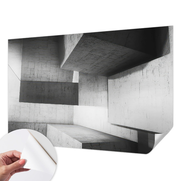 Öntapadós fotótapéta Geometrikus szobrok