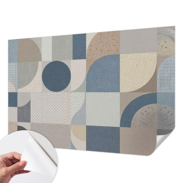 Öntapadó tapéta Geometrikus mozaik