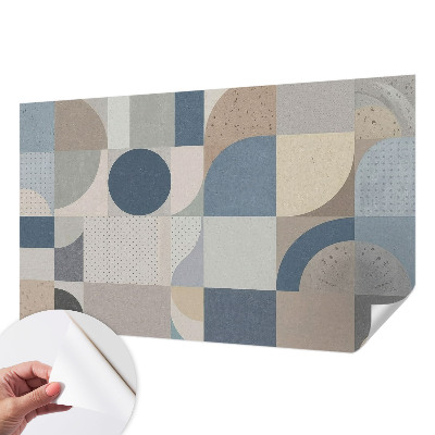 Öntapadó tapéta Geometrikus mozaik