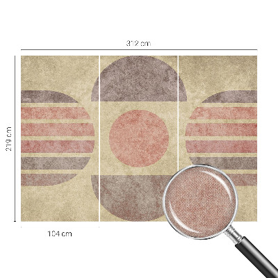 Öntapadós fotótapéta gyerekszobába Geometriai formák