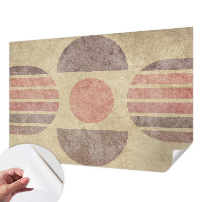 Öntapadós fotótapéta gyerekszobába Geometriai formák