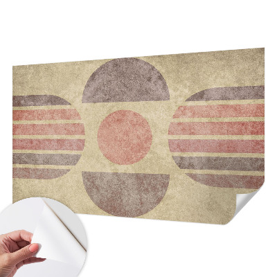 Öntapadós fotótapéta gyerekszobába Geometriai formák