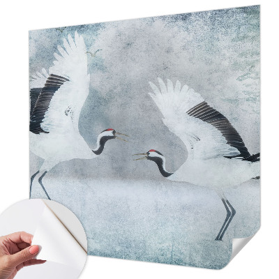 Fotótapéta gyerekszobába Harmonikus daruk