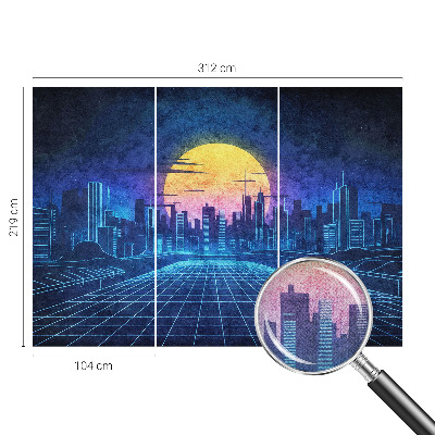 Dekor tapéta Futurisztikus táj