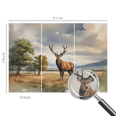 Hálószoba fotótapéta Fenséges szarvas