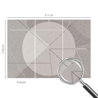 Fotótapéta lányoknak Absztrakt geometria