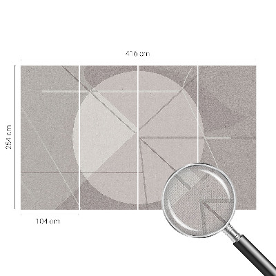 Fotótapéta lányoknak Absztrakt geometria