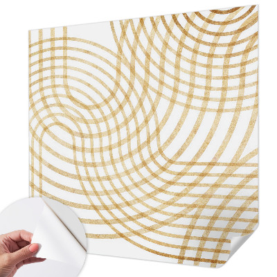 Öntapadó tapéta Geometrikus szövések
