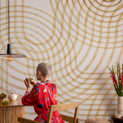 Öntapadó tapéta Geometrikus szövések