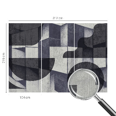Fotótapéta 3D Geometriai szimmetria