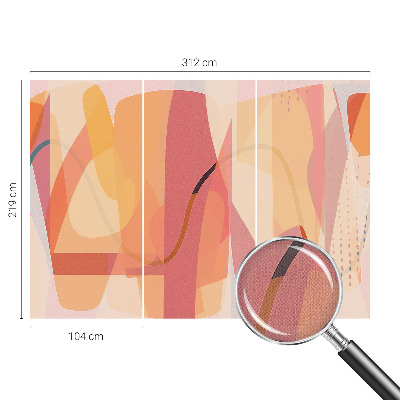 Fotótapéta 3D Színes absztrakció