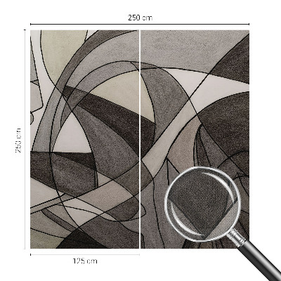Öntapadós fotótapéta hálószobába Geometriai absztrakció