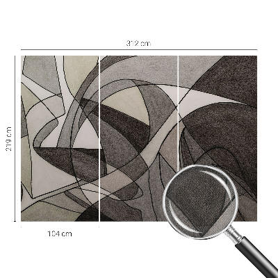 Öntapadós fotótapéta hálószobába Geometriai absztrakció