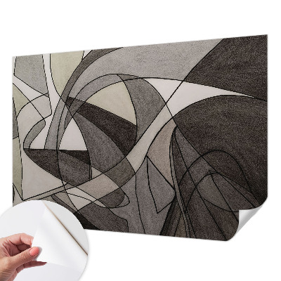 Öntapadós fotótapéta hálószobába Geometriai absztrakció