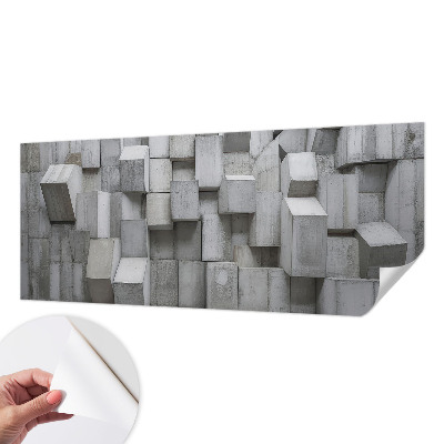 Fotótapéta lányoknak Betonblokkok