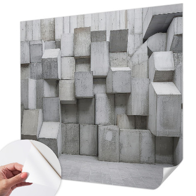 Fotótapéta lányoknak Betonblokkok