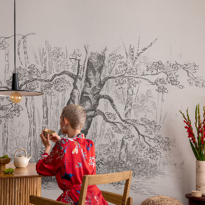 Modern tapéta Erdei fa