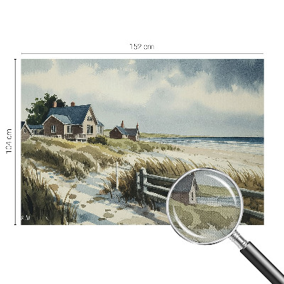 Hálószoba fotótapéta Stranddűnék