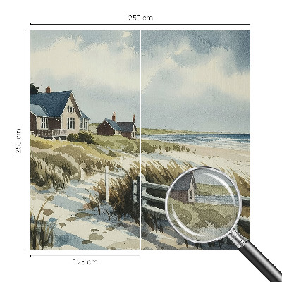 Hálószoba fotótapéta Stranddűnék