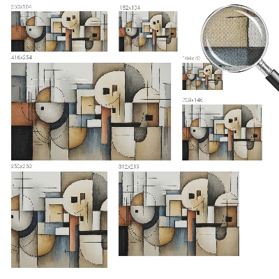 Fotótapéta lányoknak Geometriai harmónia