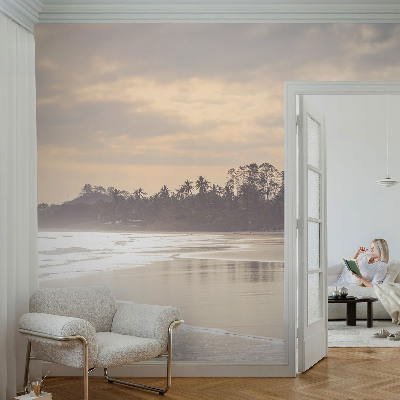 Öntapadós tapéta falra Strand reggel