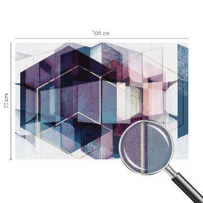Különleges fotótapéta Geometriai kockák