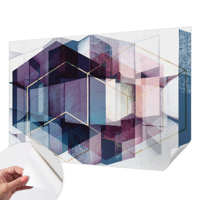 Különleges fotótapéta Geometriai kockák