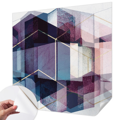 Különleges fotótapéta Geometriai kockák