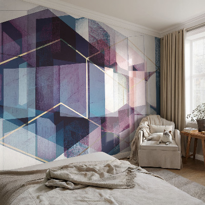 Különleges fotótapéta Geometriai kockák