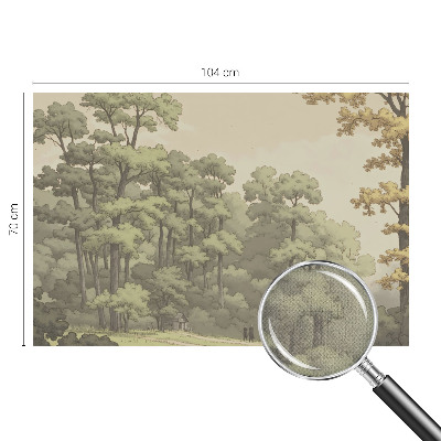 Fotótapéta 3D Erdei idill