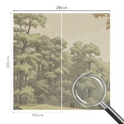 Fotótapéta 3D Erdei idill