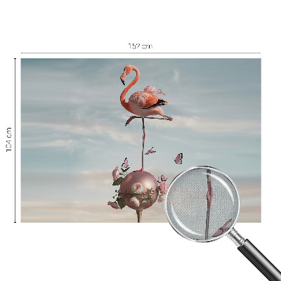 Fotótapéta gyerekszobába Elegáns flamingó