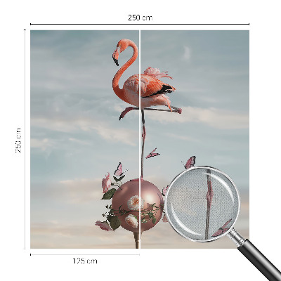 Fotótapéta gyerekszobába Elegáns flamingó
