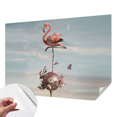 Fotótapéta gyerekszobába Elegáns flamingó