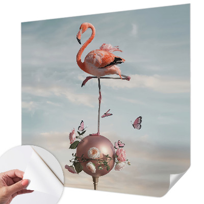 Fotótapéta gyerekszobába Elegáns flamingó