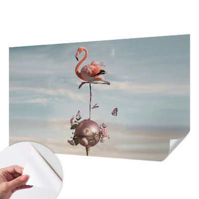 Fotótapéta gyerekszobába Elegáns flamingó