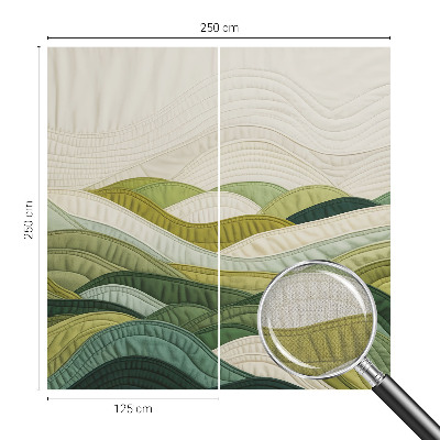 Fotótapéta 3D Fabric Hills