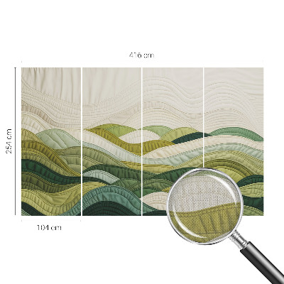 Fotótapéta 3D Fabric Hills