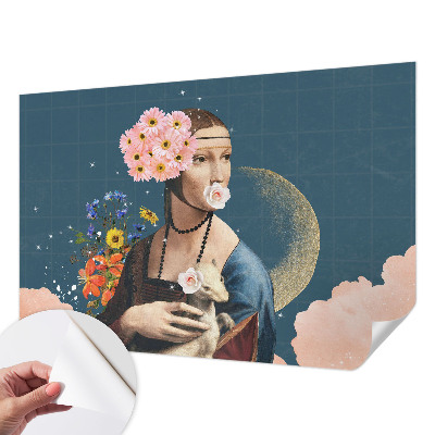 Fotótapéta 3D Virágos elegancia