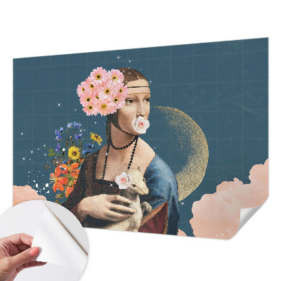 Fotótapéta 3D Virágos elegancia