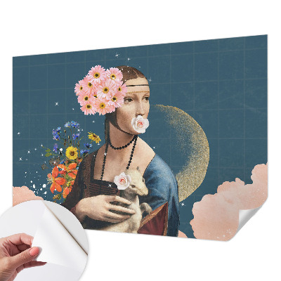Fotótapéta 3D Virágos elegancia