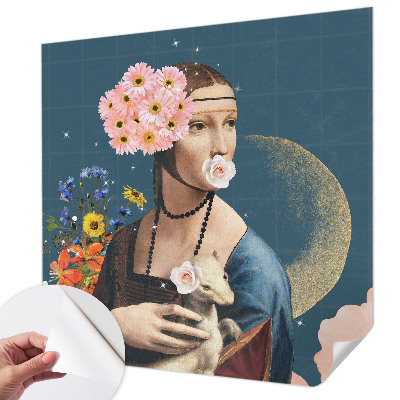 Fotótapéta 3D Virágos elegancia